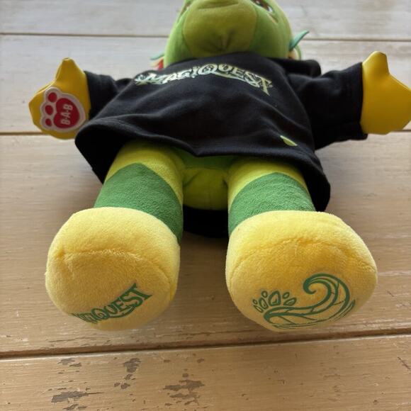 Build A Bear Magiquest Foli Green Plush Great Wolf Lodge Stuffed Animal Toy - Picture 9 of 11